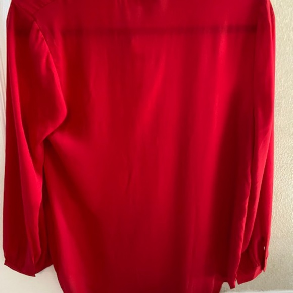 Beautiful Red Blouse by Lucky Brand – NWT - Picture 2 of 5